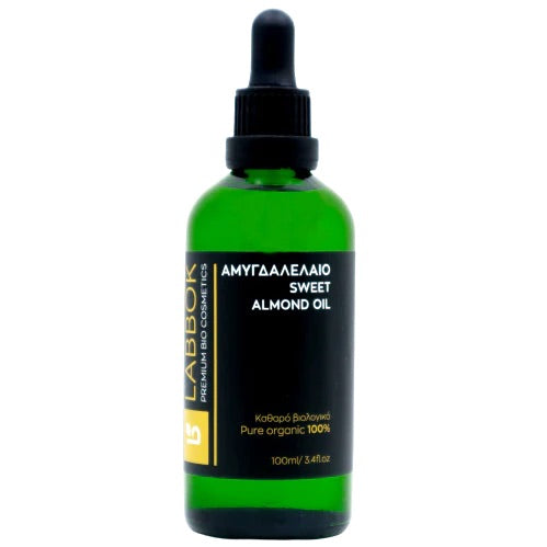 Mandelöl - 100ml - Kaltgepresst - 100% Natürlich - 100% Bio-Zertifiziert - 100% Rein